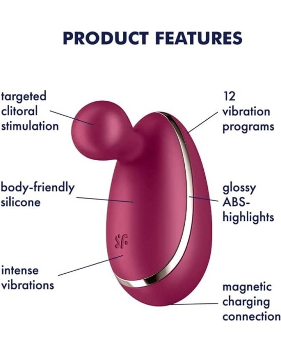 Satisfyer Stimulator Spot On 1 Berry