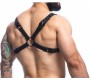 Cut4Men Party Black Chest Harness Adjustable One Size
