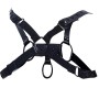 Cut4Men Party Black Chest Harness Adjustable One Size