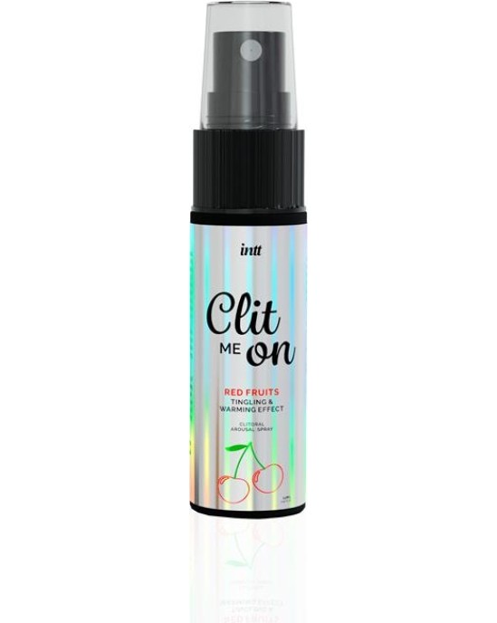 Intt Clitoris Stimulator Spray Clit Me On Red Fruits 12 ml