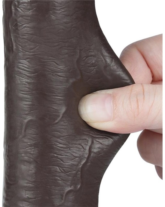 Lovetoy Sliding Skin Dual Layer Dildo 9