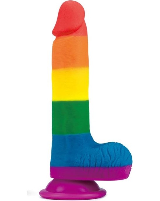 Lovetoy Dildo Prider 7.5 Liquid Silicone LGBT