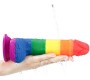 Lovetoy Dildo Prider 7.5 Liquid Silicone LGBT