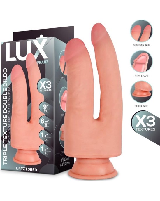 LUX Franz Triple Density Double Dildo 8.2 - 9