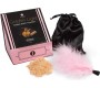 Secret Play 100% Edible Powder Kit and Feather Tickler Chocolate, Cinnamon and Ginger Flavor