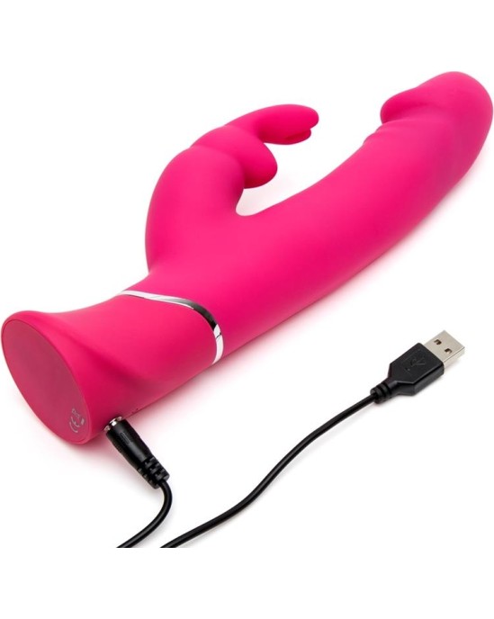 Happy Rabbit Realistic Dual Density Rabbit Vibe Pink