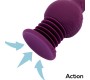 Action Booster Ultra Jet Thruster Vibrator with Powerfull Suction Cup