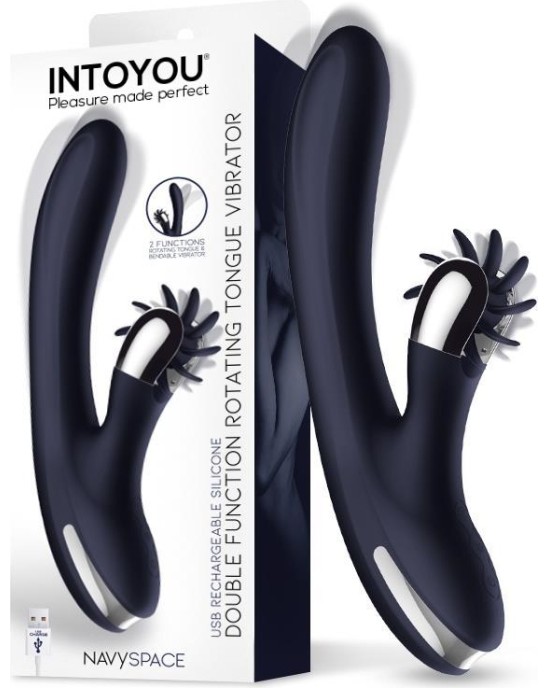 Intoyou Navyspace Vibe with Rotating Tongues Blue