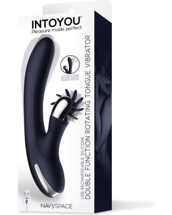 Intoyou Navyspace Vibe with Rotating Tongues Blue