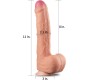Lovetoy Dildo Nature 11 Dual Layer Flesh