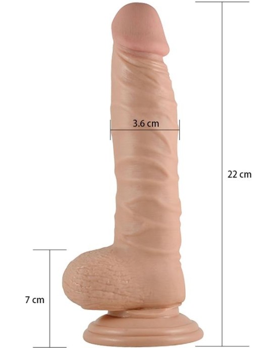 Lovetoy Dildo Real Extreme 8.5 Flesh