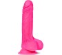 Liketrue Slidy Realistic Dildo Dual Layer Retractable and Adjustable 7