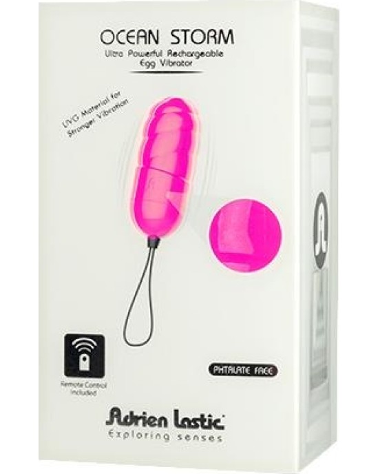 Adrien Lastic Vibrating Egg Ocean Storm + Control LRS