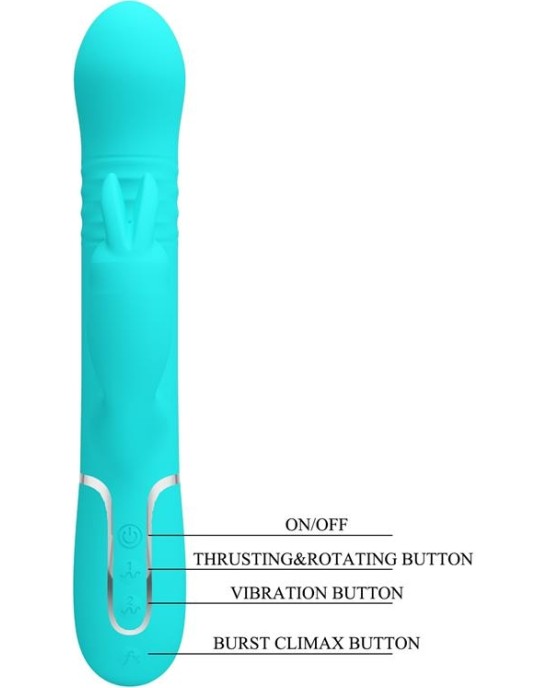 Prettylove Coale Thrusting and Rotating Balls Vibrator USB