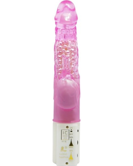 California Exotics PIXIES RIPPLE vibrators rozā krāsā