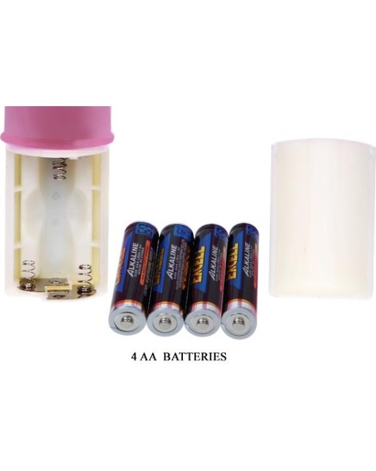 California Exotics PIXIES RIPPLE vibrators rozā krāsā