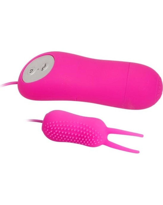 NALONE LOLI vibrators ar tālvadības pulti - melnā krāsā