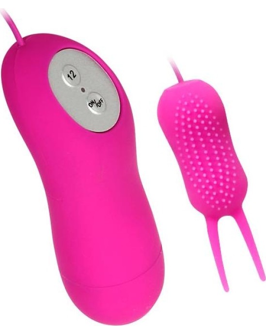 NALONE LOLI vibrators ar tālvadības pulti - melnā krāsā