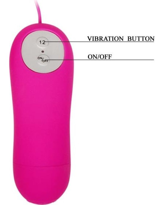 NALONE LOLI vibrators ar tālvadības pulti - melnā krāsā