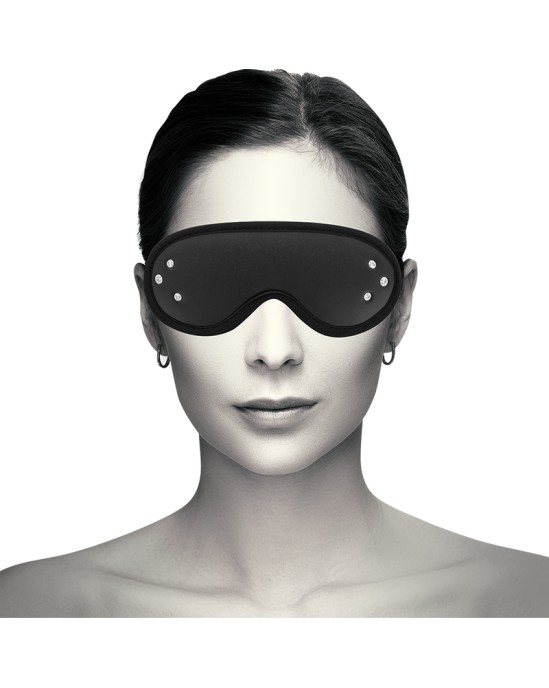 Coquette Fantasy COQUETTE CHIC DESIRE - FANTASY VEGAN LEATHER BLIND MASK WITH NEOPRENE LINING