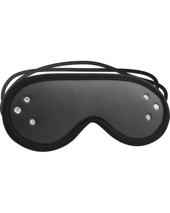 Coquette Fantasy COQUETTE CHIC DESIRE - FANTASY VEGAN LEATHER BLIND MASK WITH NEOPRENE LINING