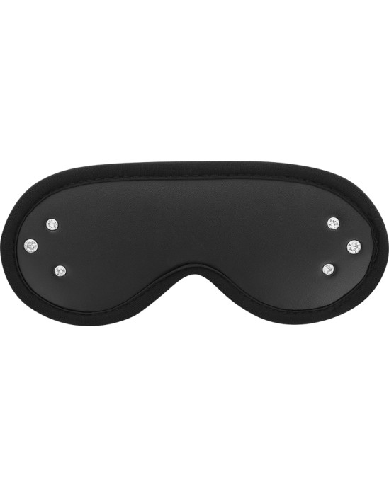 Coquette Fantasy COQUETTE CHIC DESIRE - FANTASY VEGAN LEATHER BLIND MASK WITH NEOPRENE LINING