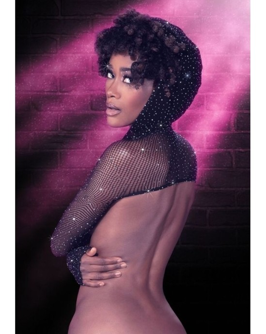 Calexotics RADIANCE HOODED SHOULDER SHRUG RHINE