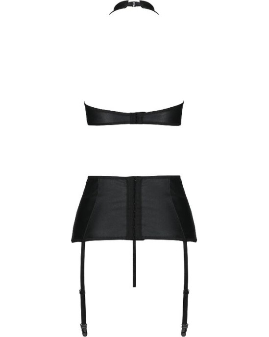 Passion Woman Sets PASSION - NANCY SET ECOLOGICAL LEATHER L/XL