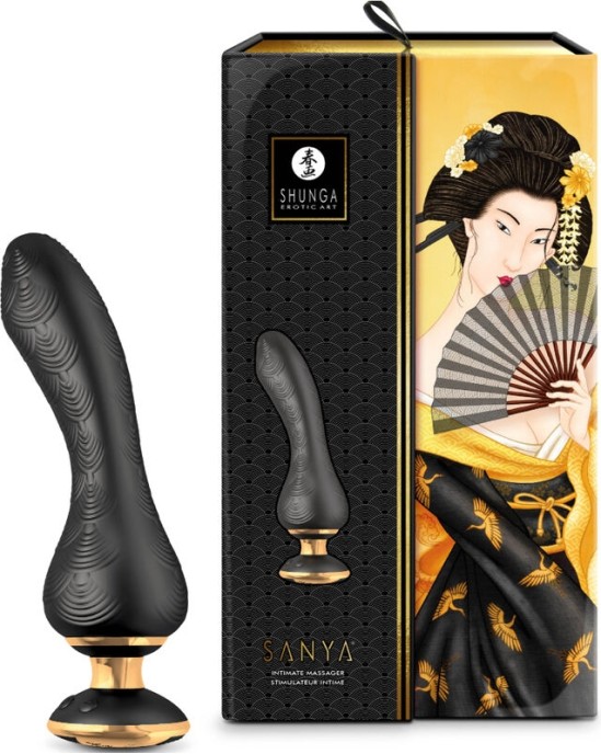 Shunga Toys SHUNGA - SANYA INTIMATE MASSAGER BLACK