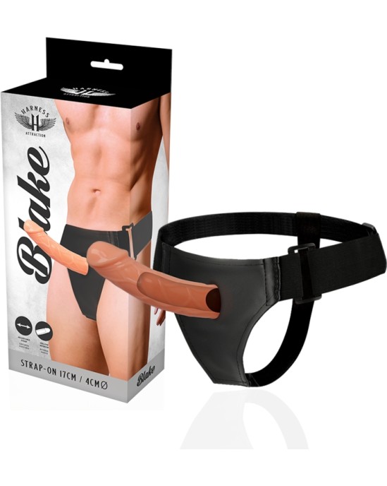 Harness Attraction Strap-on biksītes ar dildo 15,5 X 4CM