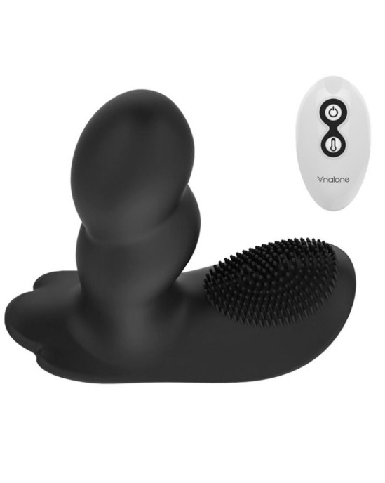 NALONE LOLI vibrators ar tālvadības pulti - melnā krāsā