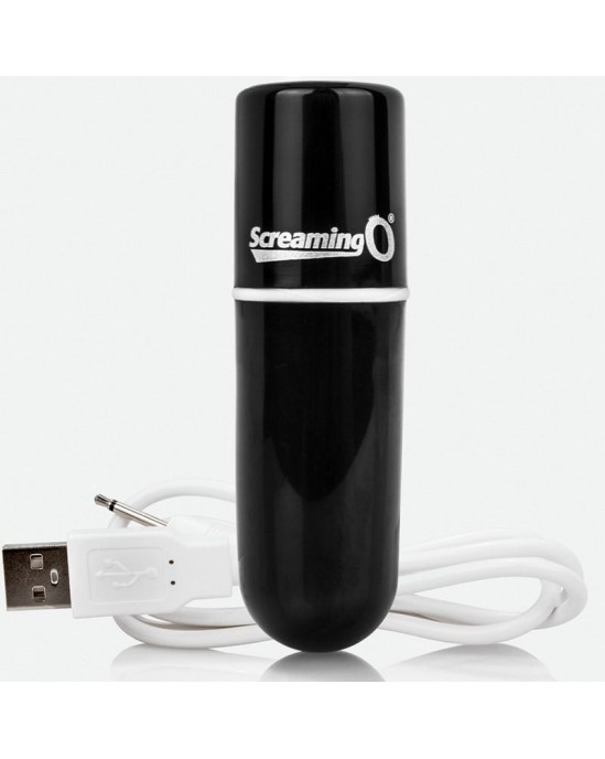 Screaming O RECHARGEABLE VIBRATING BULLET VOOOM melns