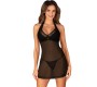 Obsessive Chemise Obsessive - MEDILLA CHEMISE & THONG XS/S