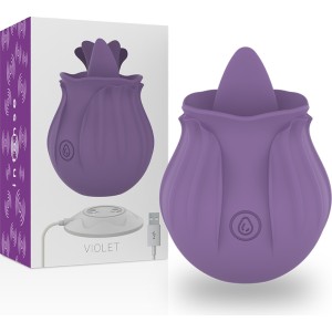 Intense Fun INTENSE - VIOLET CL TORIS STIMULATOR 10 VIBRATIONS LILAC