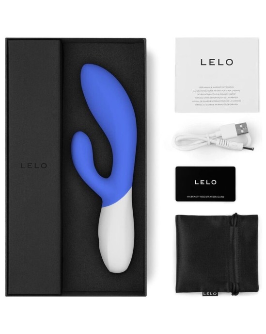 Lelo INA WAVE 2 vibrators Debesu zils