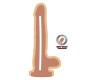 Get Real DUAL DENSITY Dildo 12 CM BALLS SKIN