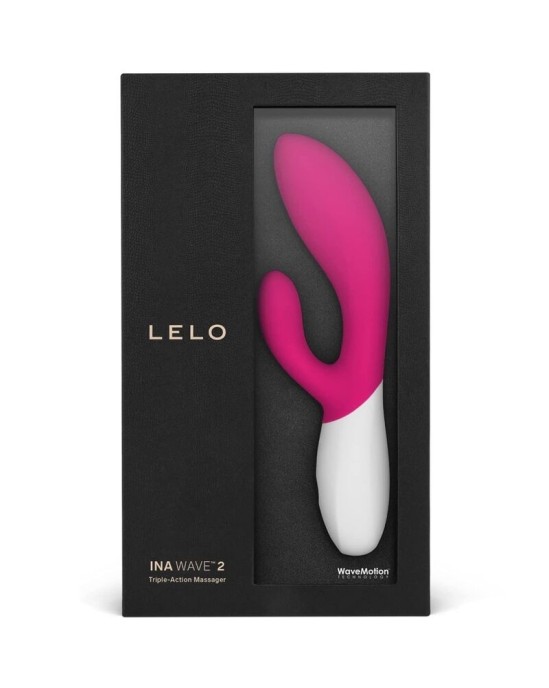 Lelo ВИБРАТОР INA WAVE 2 CERISE