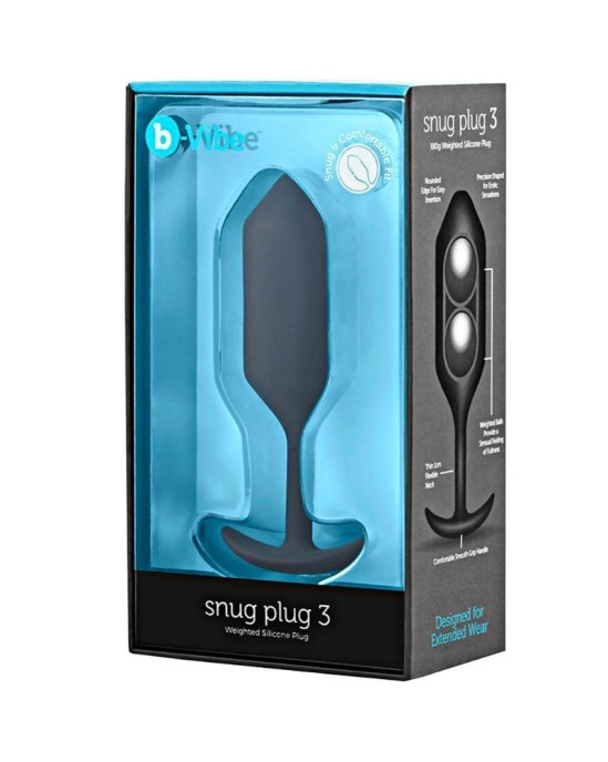 B-Vibe АНАЛЬНАЯ ПРОБКА SNAG PLUG 3