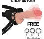 Rock Army Strap-on biksītes ar šķidrā silikona vibratoru 22 CM