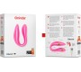 Oninder LISBOA G-SPOT & CLITORAL STIMULATOR rozā - FREE APP