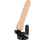 Basecock REALISTIC VIBRATOR REMOTE CONTROL FLESH 19.5 CM