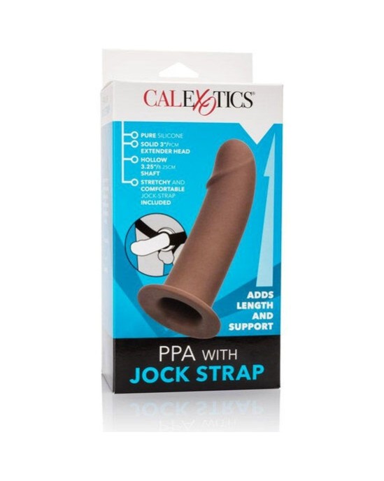 California Exotics CALEX PPA WITH JOCK STRAP BROWN