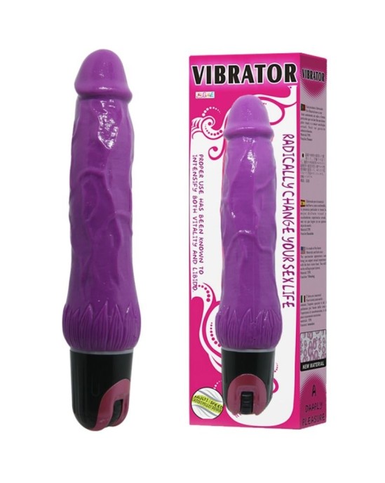 Baile Vibrators ВИБРАТОР DAAPLY PLEASURE MULTISPEED фиолетового цвета