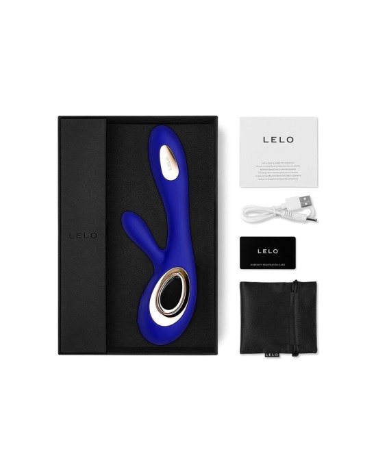 Lelo SORAYA WAVE DEEP RABBIT ВИБРАТОР ПОЛУНОЧНО-СИНИЙ