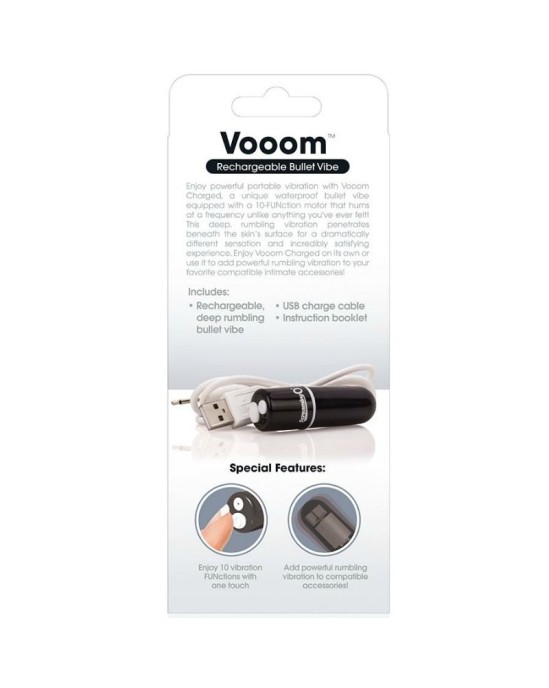 Screaming O RECHARGEABLE VIBRATING BULLET VOOOM melns