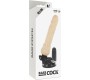 Basecock Reālistisks vibrators ar pulti 19,5 CM