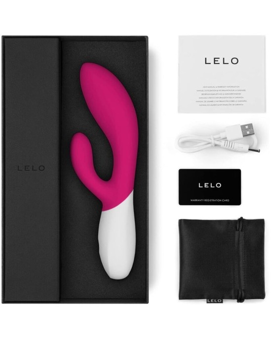 Lelo ВИБРАТОР INA WAVE 2 CERISE