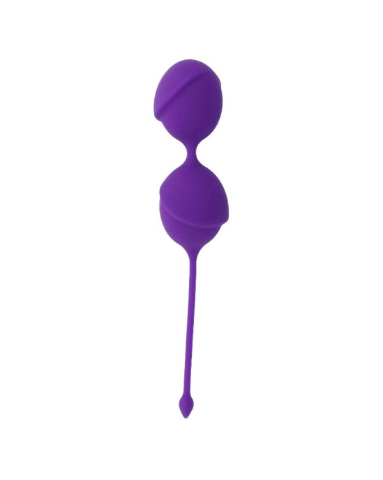 Intense Health & Fun Vaginālās bumbiņas silikona Purpura