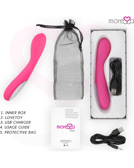 Moressa DRUSO PREMIUM SILICONE RECHARGEABLE