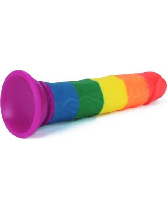 Lovetoy Dildo Prider 7 Liquid Silicone LGBT